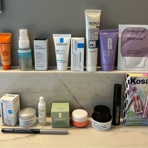 Make Up Bundle. All trial/travel size. All brand new , never used. Bag included